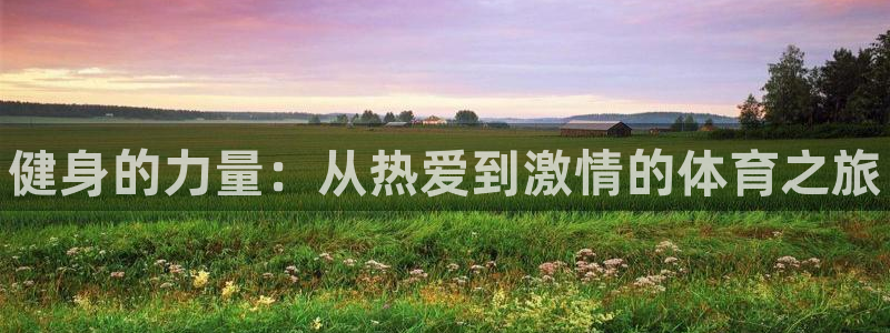 凯发官方正版app科技：健身的力量：从热爱到激情的体