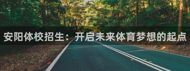 凯发官方正版app娱乐：安阳体校招生：开启未来体育梦
