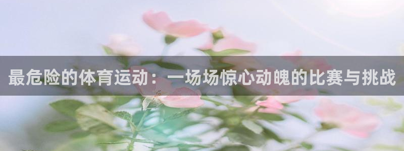 凯发官网下载招商电话号码是多少：最危险的体育运动：一