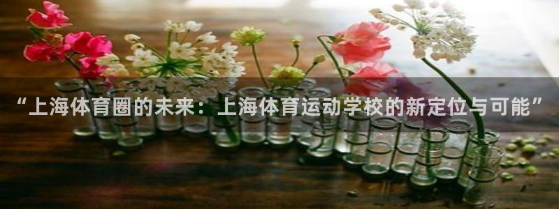 凯发官网下载招商电话：“上海体育圈的未来：上海体育运动学校的