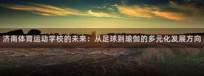 凯发官网下载是干嘛的公司：济南体育运动学校的未来：从足球到瑜